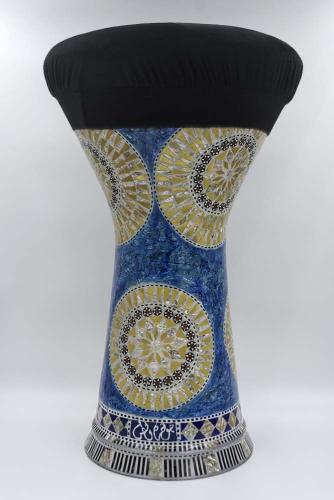 Blue-Yellow-Darbuka-2-w-dust-cover