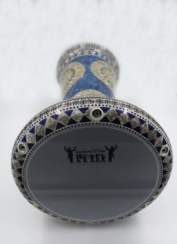 Blue-Yellow-Darbuka-front-side